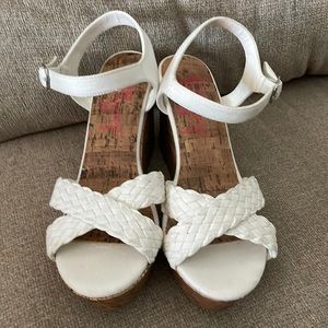 Jellypop Women’s wedge, 9M white